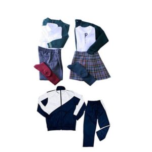 1 Kit de uniforme escolar y deportivo